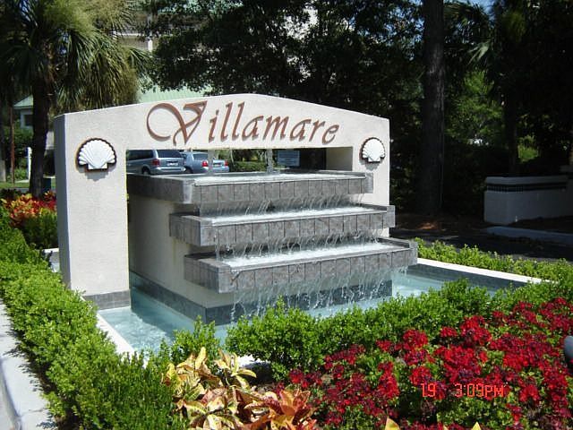 Villamre sign on Ocean Lane