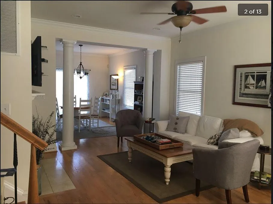 Open Concept Living Room - 710 Palatine Ave
