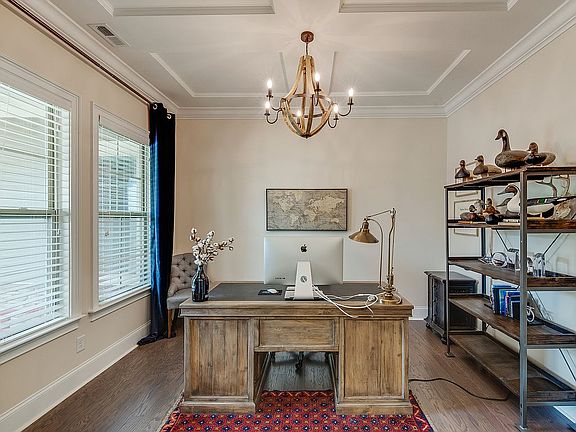 Office with double doors