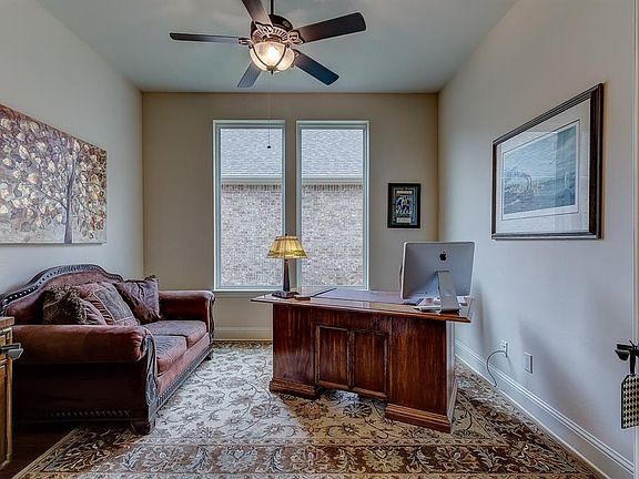 Quiet study off of the main hallway.