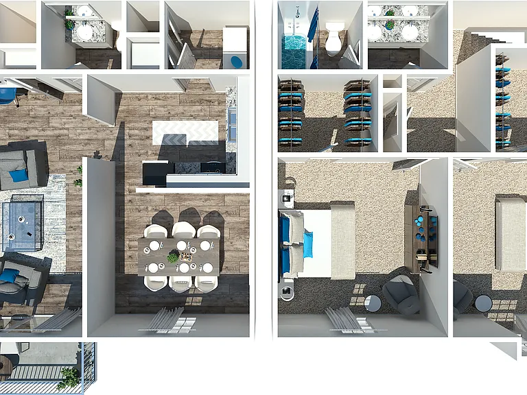 2 Bedroom 1.5 Bath TH 2 Bedroom 1.5 Bath TH