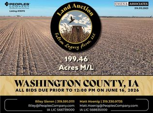 Underwood Avenue & 297th St, Crawfordsville, IA 52621