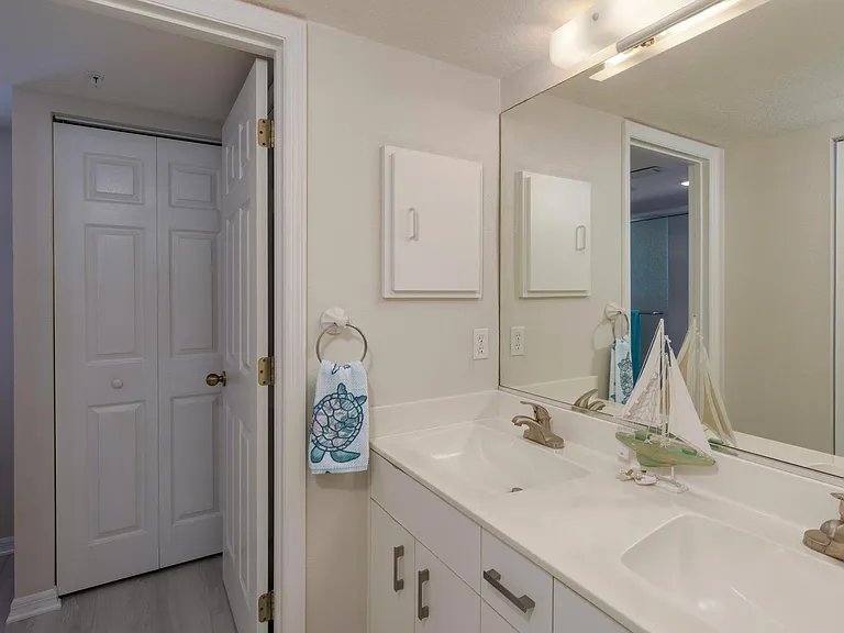 Master bath - dual sinks
