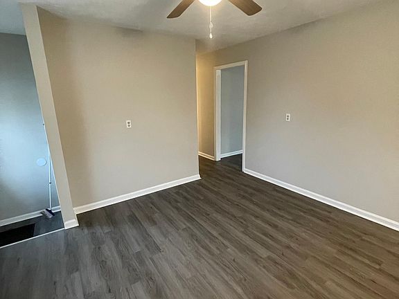 Kitchen looking towards living room
