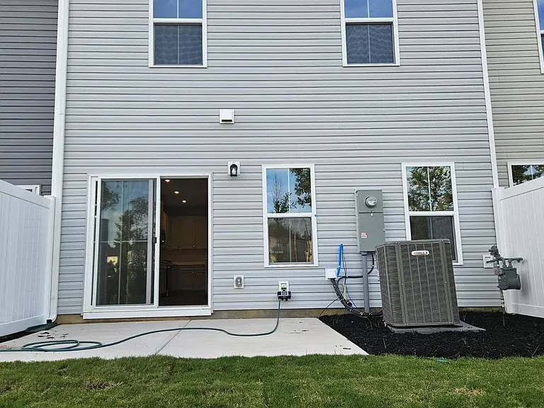 Backyard with 10x12 patio