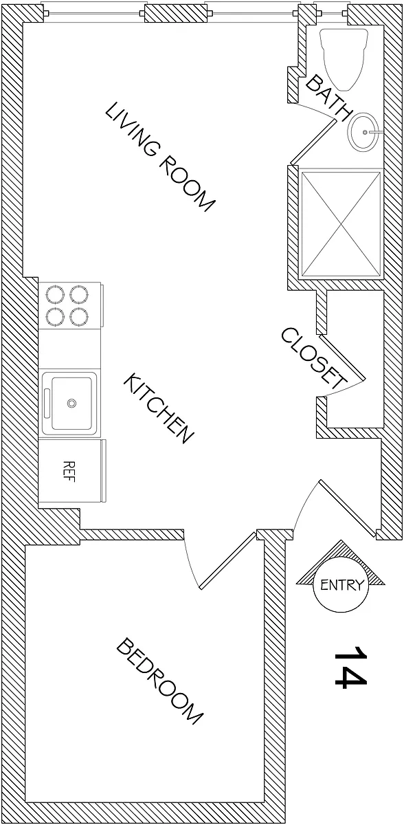 Building Photo - 98 Christopher St #14