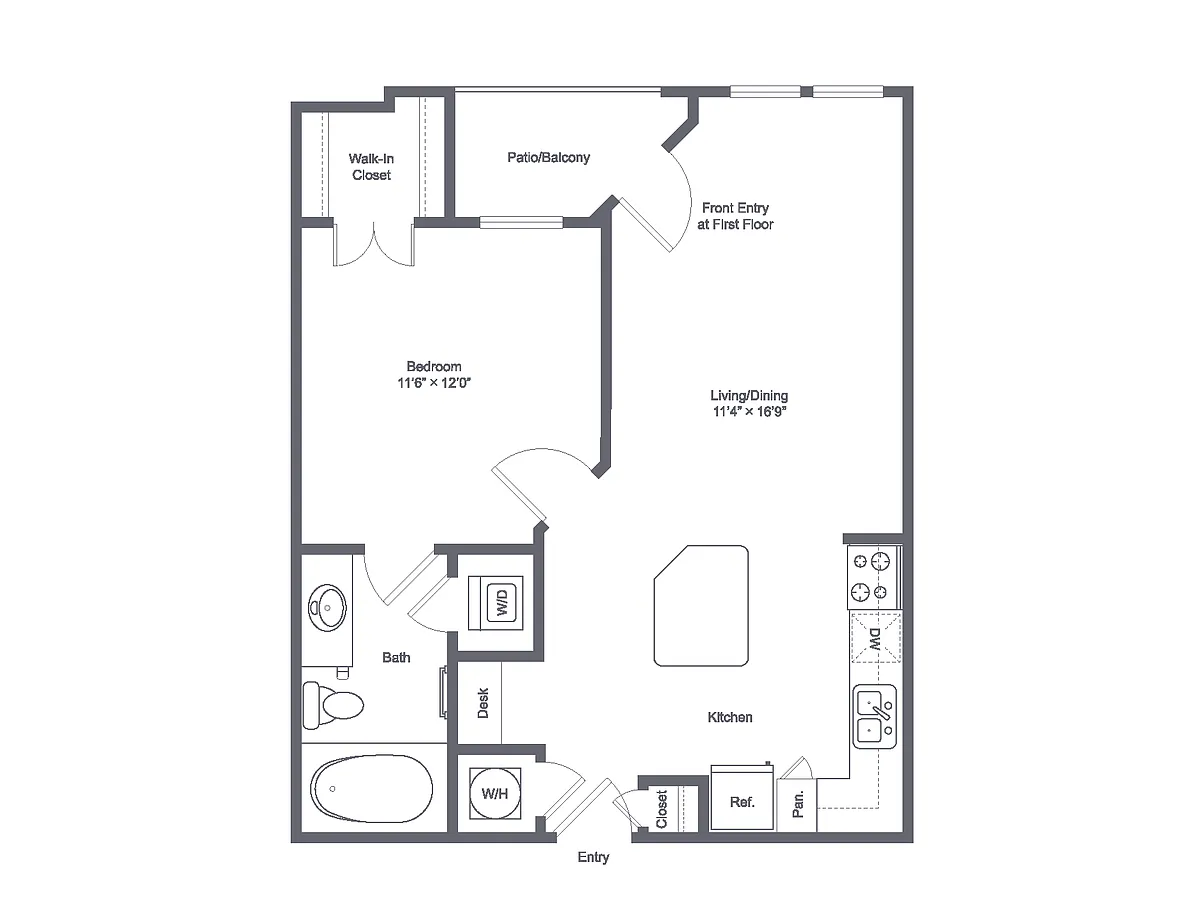 Floor plan A1