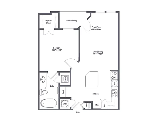 Floor plan A1