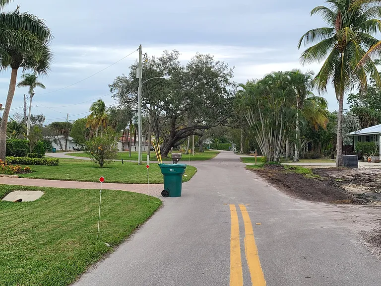 Street view due East of the home. This is a great walking area and of course area to walk the dog.