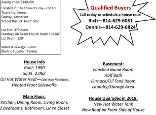 465 Beam Church Rd, Boswell, PA 15531