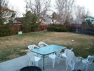 1/4 Acre Back Yard
