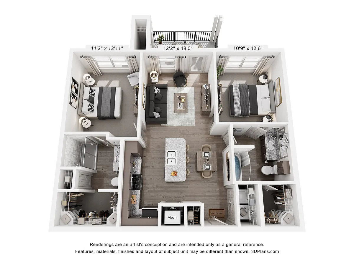Floor plan B-2
