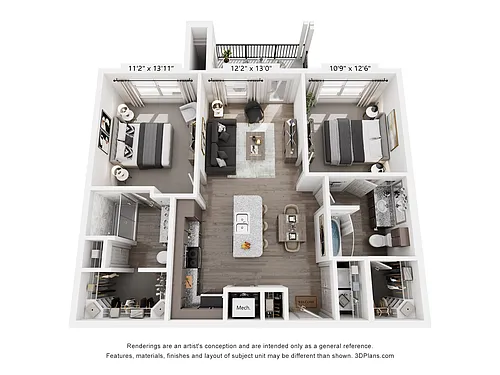 Floor plan B-2