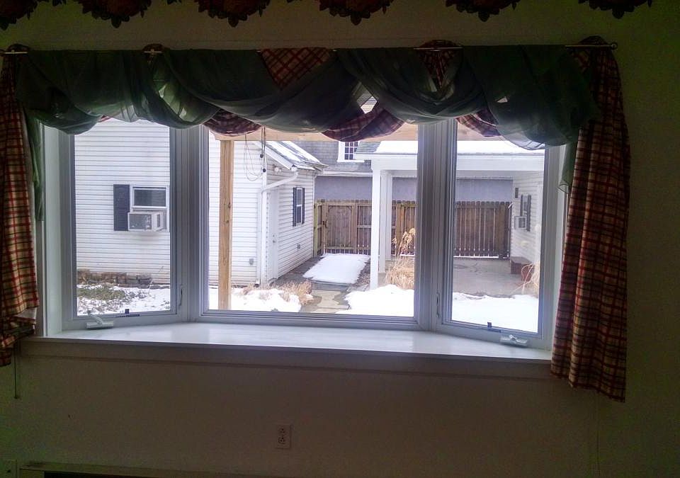 Window to the back yard