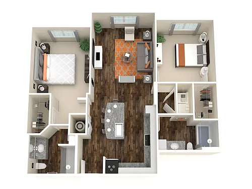 Floor plan B2