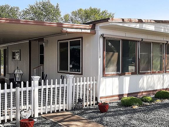 Front of home w/patio