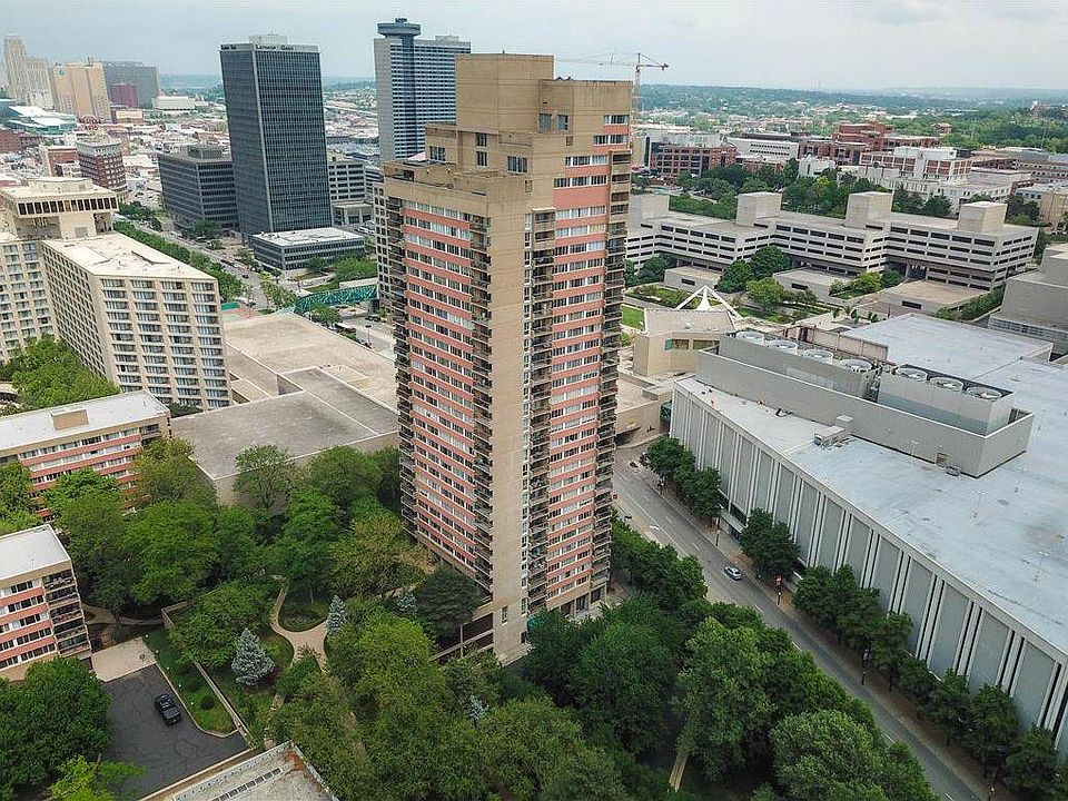 Aerial view from southwest