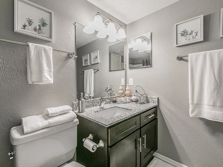 Clean, updated bathroom for your daily comfort.