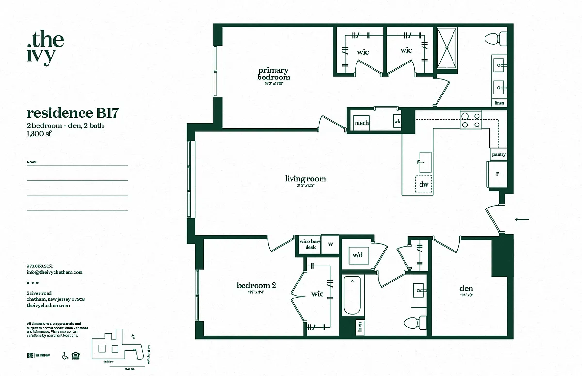 Floor plan B17