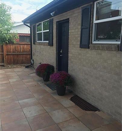 Back entrance/ Patio