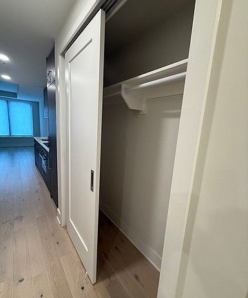 Coat/entryway closet.