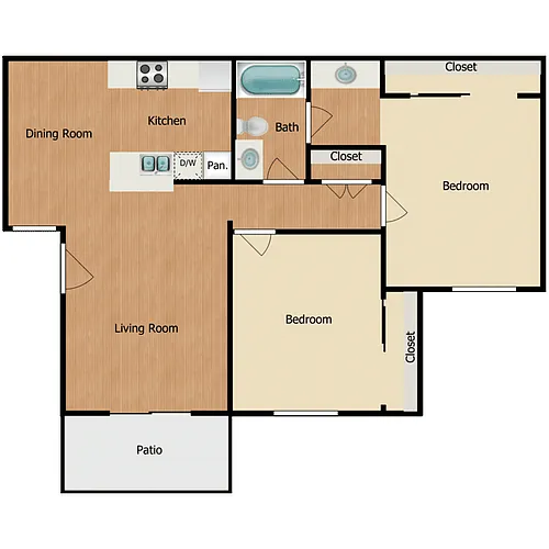 Floor plan Plan C