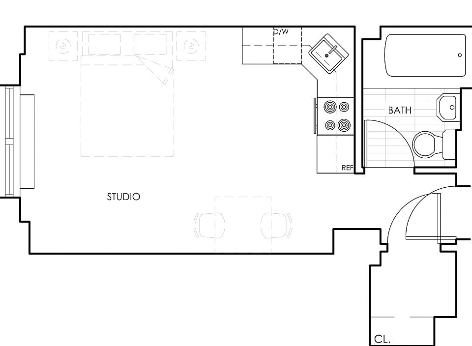 2nd image of 210 W 70th St APT 1407