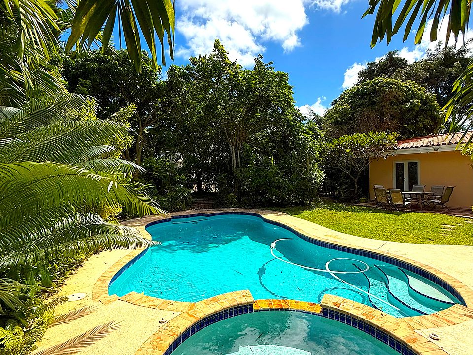 Pool and Hot Tub View