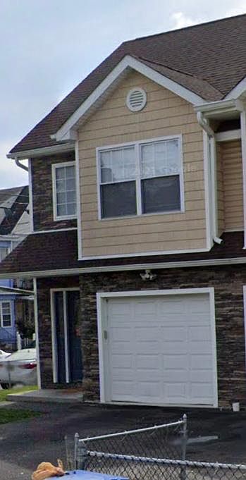 Front yard and house