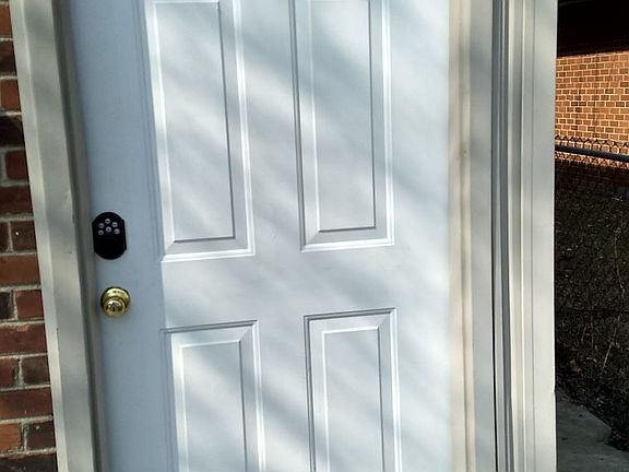 Front Door with Secure Keyless Entry