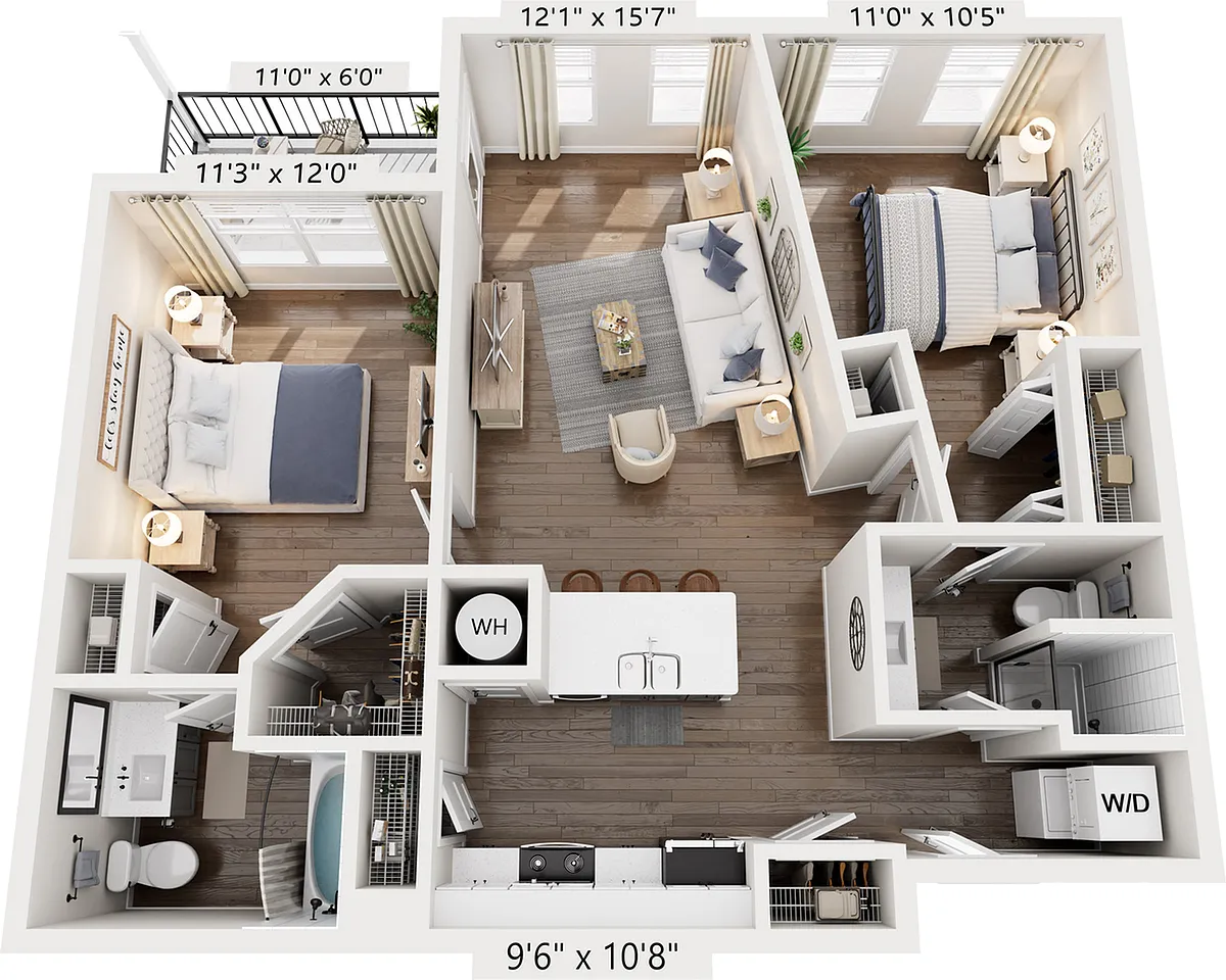 Floor plan B1