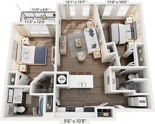 Floor plan B1