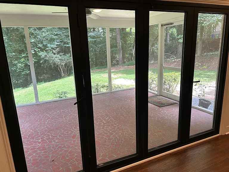 Screened in porch