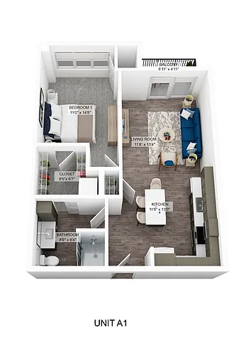 Floor plan Willow Oak