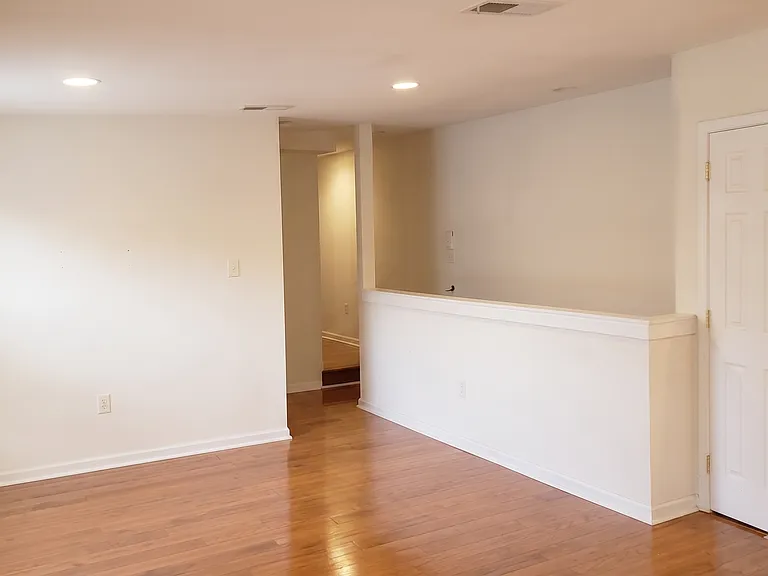 Plenty of room for comfortable living room furniture.