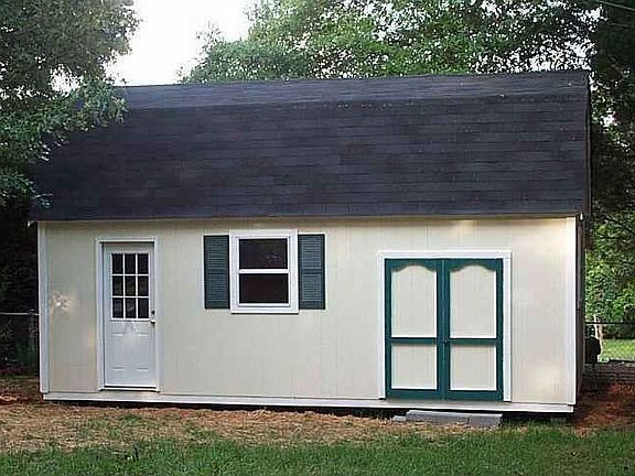 24' x 12' Wired Shop with Loft