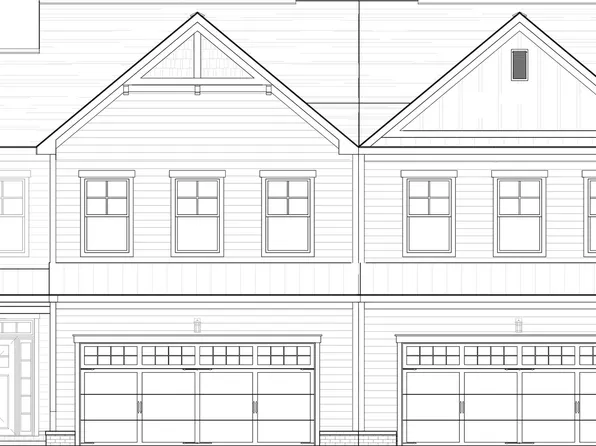 Ridge End Unit Plan, Readers Branch Townhomes