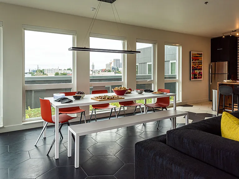 Dining Space in the Community Lounge