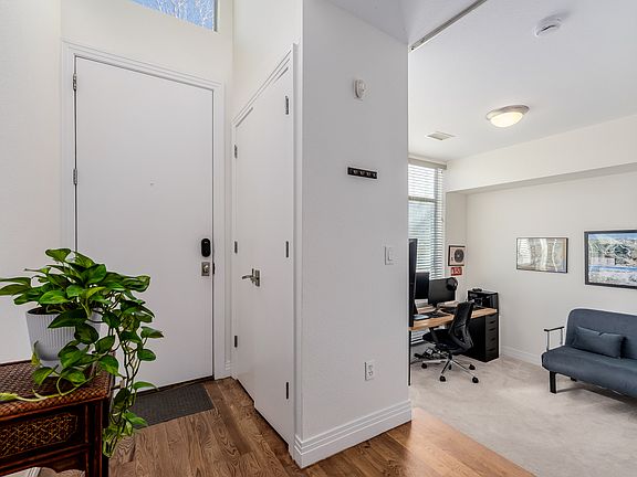 Entry way and office/bedroom