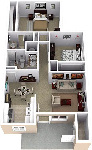 Floor plan Caballo Classic