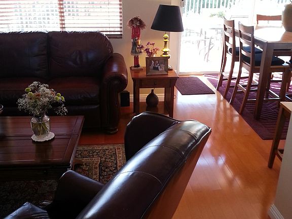 downstairs living room - dining room