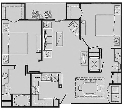 Floor plan G