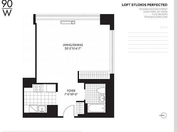 2nd image of 90 Washington St APT 7W