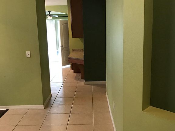 Entryway view.  All interior walls have new cream/off white 