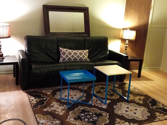 Living Room with wood floors