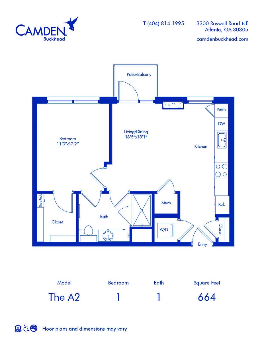 Floor plan The A2