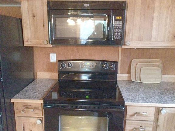 Glasstop Stove, microwave