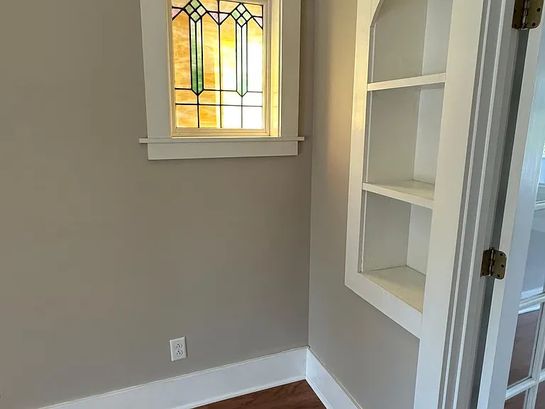 Original stained glass windows
