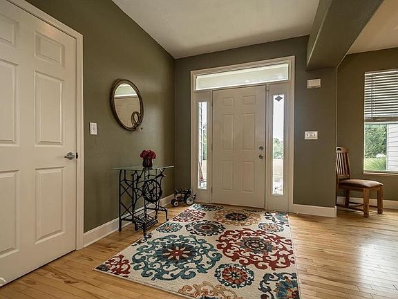 Main entry with hall closet opens into open floor plan!