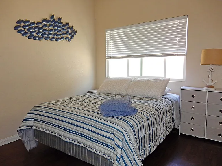 Bedroom Two with Queen Bed and ensuite bathroom
